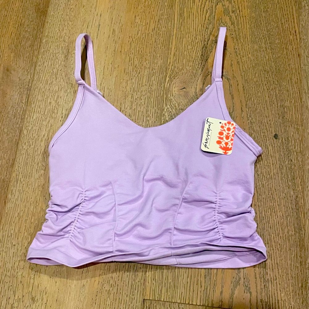 Lilac Cropped tank top